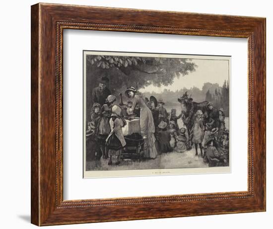 A Day in Arcadia-William Heysham Overend-Framed Giclee Print