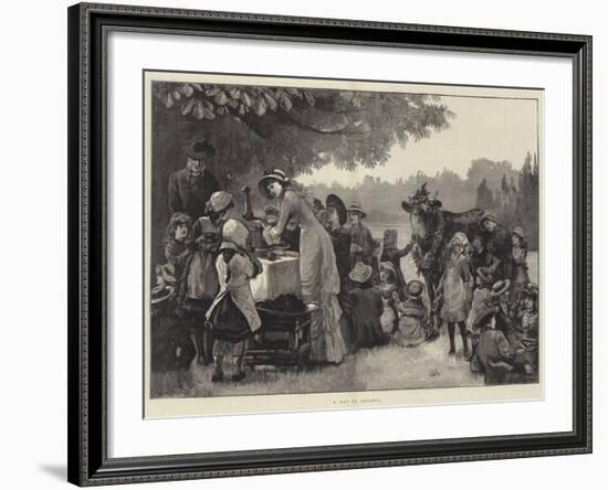 A Day in Arcadia-William Heysham Overend-Framed Giclee Print