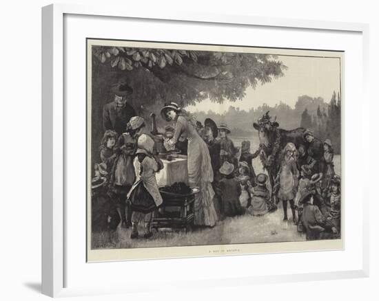 A Day in Arcadia-William Heysham Overend-Framed Giclee Print