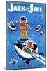 A Day in Outerspace - Jack and Jill, September 1957-Lou Segal-Mounted Giclee Print