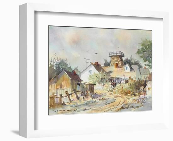 A Day in Spring-LaVere Hutchings-Framed Giclee Print