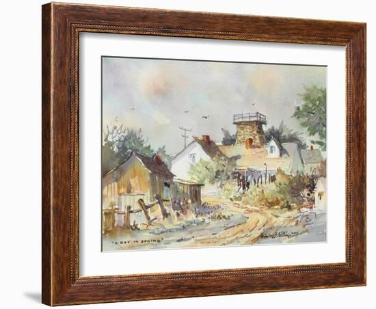 A Day in Spring-LaVere Hutchings-Framed Giclee Print