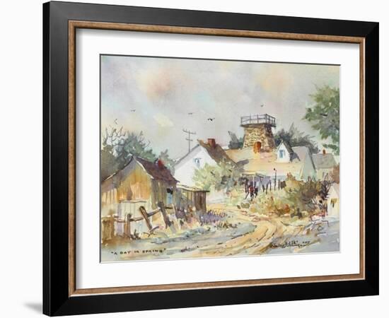 A Day in Spring-LaVere Hutchings-Framed Giclee Print