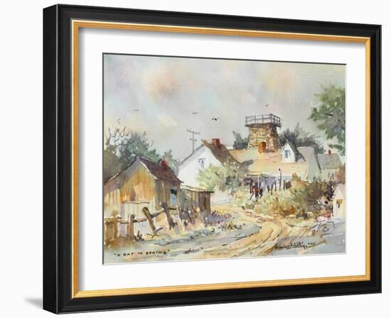 A Day in Spring-LaVere Hutchings-Framed Giclee Print