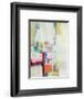 A Day in the City-Jane Davies-Framed Art Print