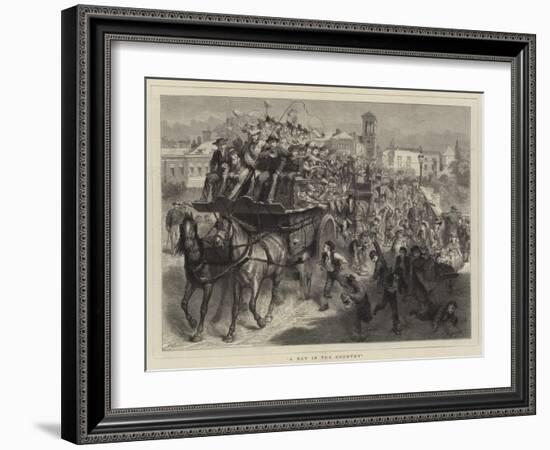 A Day in the Country-Godefroy Durand-Framed Giclee Print