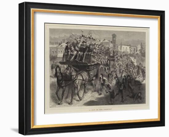 A Day in the Country-Godefroy Durand-Framed Giclee Print