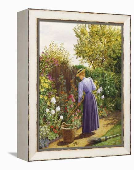 A Day in the Garden-Marian Chase-Framed Premier Image Canvas