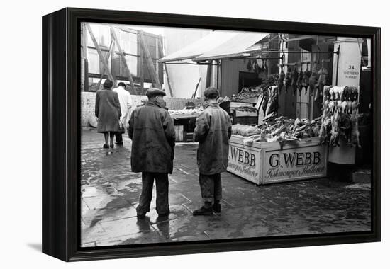 A Day in the Life of Shepherd's Bush Market, 1948-Staff-Framed Premier Image Canvas