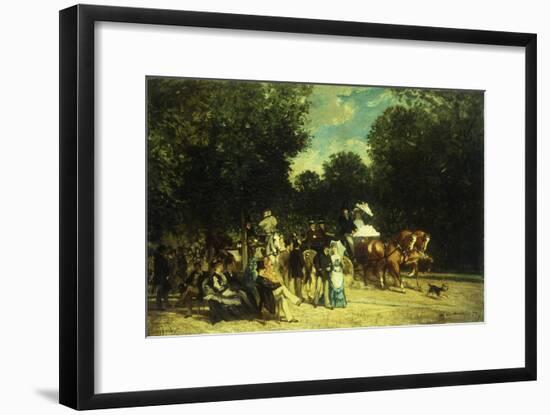 A Day in the Park-Auguste Molins-Framed Giclee Print