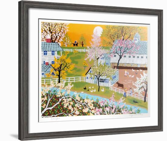 A Day on the Farm-Kay Ameche-Framed Limited Edition