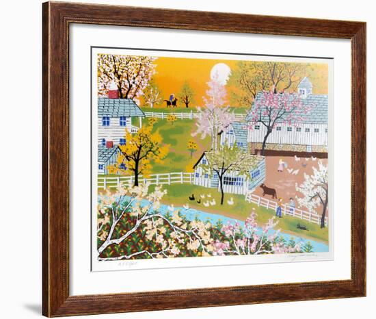 A Day on the Farm-Kay Ameche-Framed Limited Edition