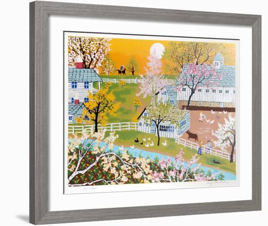 A Day on the Farm-Kay Ameche-Framed Limited Edition