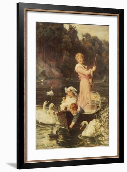 A Day on the River-Frederick Morgan-Framed Premium Giclee Print