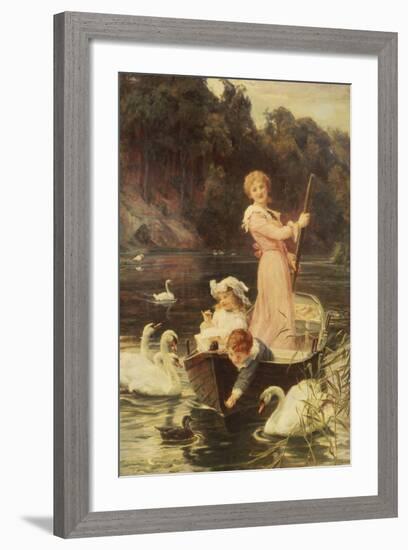 A Day on the River-Frederick Morgan-Framed Premium Giclee Print