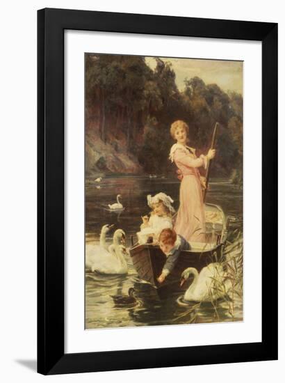 A Day on the River-Frederick Morgan-Framed Premium Giclee Print