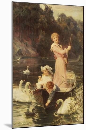 A Day on the River-Frederick Morgan-Mounted Premium Giclee Print