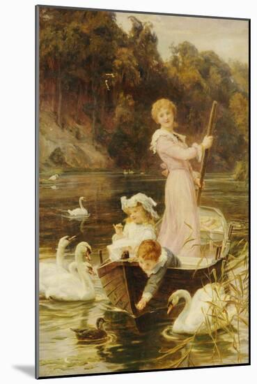A Day on the River-Frederick Morgan-Mounted Giclee Print