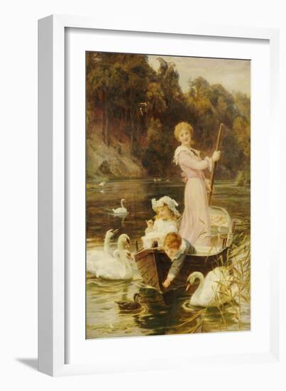 A Day on the River-Frederick Morgan-Framed Giclee Print