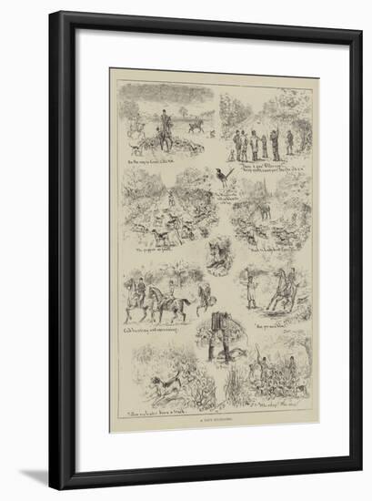 A Day's Cub-Hunting-S.t. Dadd-Framed Giclee Print