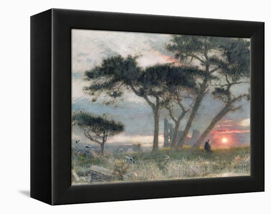 A Day's End: "It Might Have Been"-Albert Goodwin-Framed Premier Image Canvas