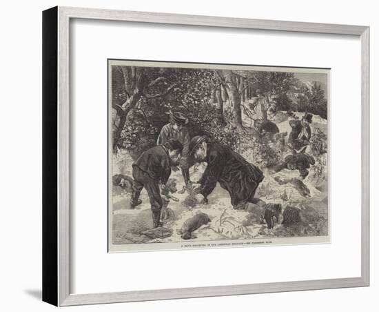 A Day's Ferreting in the Christmas Holidays-George Bouverie Goddard-Framed Giclee Print