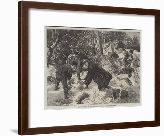 A Day's Ferreting in the Christmas Holidays-George Bouverie Goddard-Framed Giclee Print