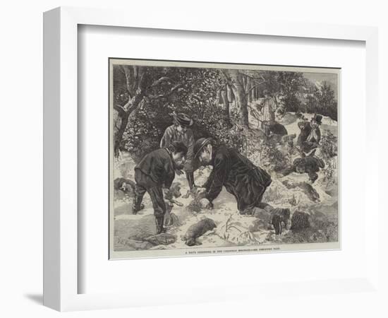 A Day's Ferreting in the Christmas Holidays-George Bouverie Goddard-Framed Giclee Print