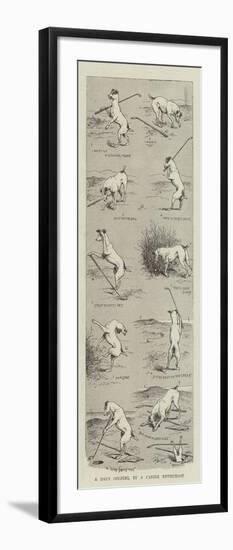 A Day's Golfing, by a Canine Enthusiast-William Ralston-Framed Giclee Print