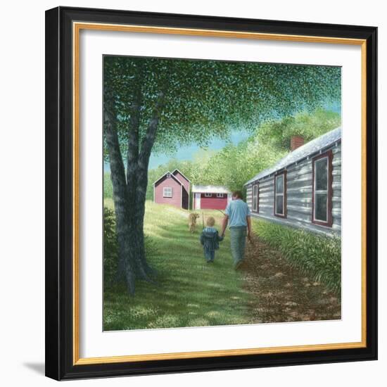 A Day with Dad-Kevin Dodds-Framed Giclee Print