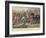 A Day with Puffingtons Hounds, 1865-Bradbury, Evans and Co-Framed Giclee Print