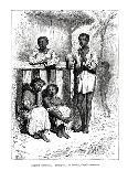A Meal after the Gathering of Coffee, Brazil, 19th Century-A de Neuville-Giclee Print