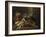 A Dead Mallard, a Boar's Head, Celery and a Copper Pot on a Ledge-Jean-Baptiste Oudry-Framed Giclee Print