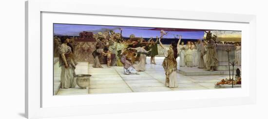 A Dedication to Bacchus, 1889-Sir Lawrence Alma-Tadema-Framed Giclee Print