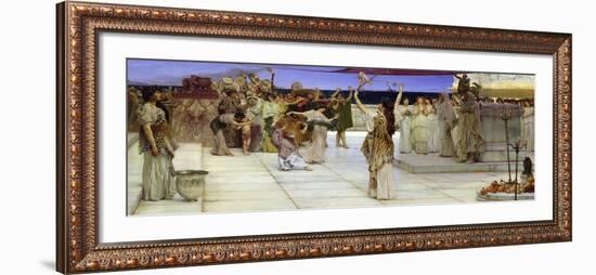 A Dedication to Bacchus, 1889-Sir Lawrence Alma-Tadema-Framed Giclee Print