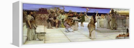 A Dedication to Bacchus, 1889-Sir Lawrence Alma-Tadema-Framed Premier Image Canvas