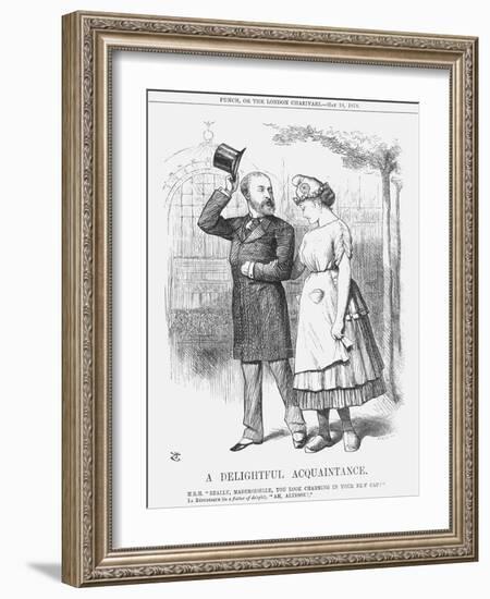 A Delightful Acquaintance, 1878-Joseph Swain-Framed Giclee Print