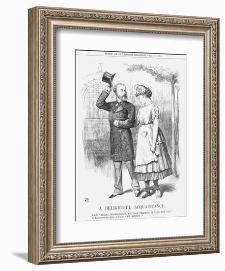 A Delightful Acquaintance, 1878-Joseph Swain-Framed Giclee Print