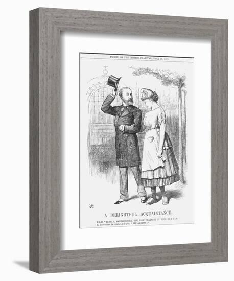 A Delightful Acquaintance, 1878-Joseph Swain-Framed Giclee Print