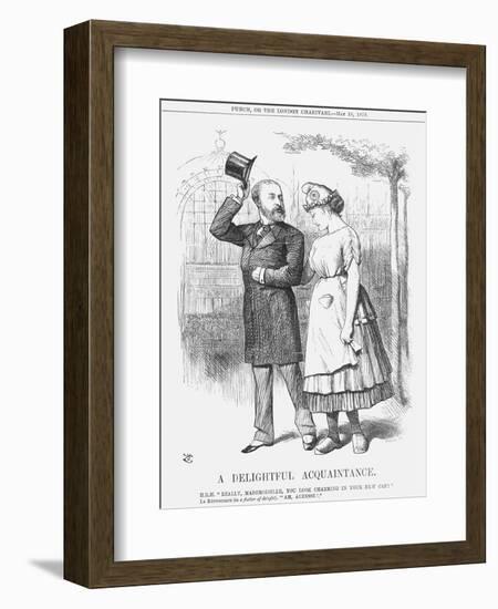 A Delightful Acquaintance, 1878-Joseph Swain-Framed Giclee Print