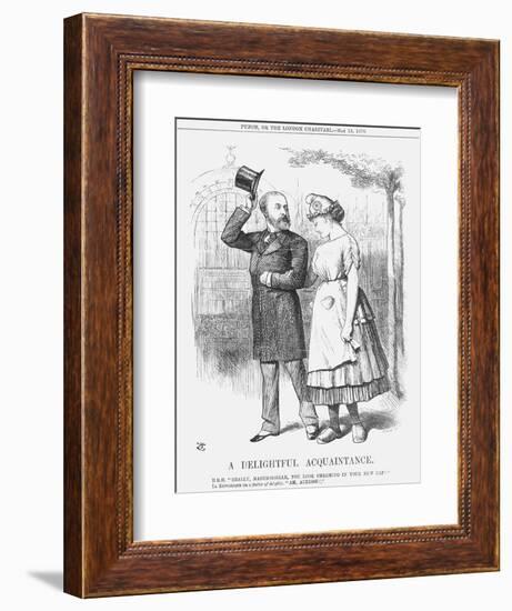 A Delightful Acquaintance, 1878-Joseph Swain-Framed Giclee Print