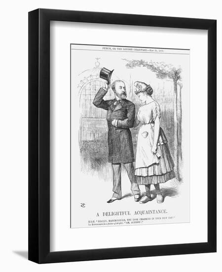 A Delightful Acquaintance, 1878-Joseph Swain-Framed Giclee Print