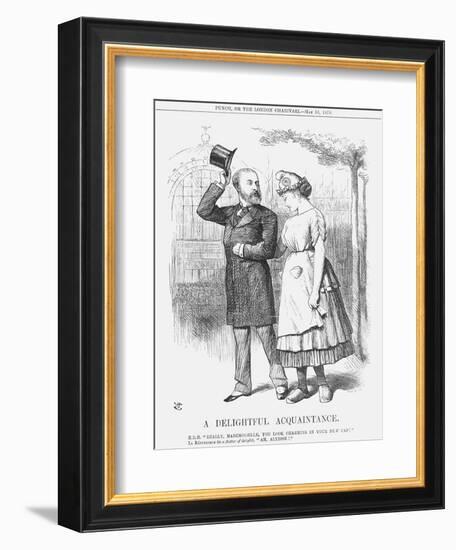 A Delightful Acquaintance, 1878-Joseph Swain-Framed Giclee Print