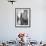 A Delivery Boy for a Tokyo Restaurant Carries a Tray of Soba Bowls-null-Framed Photographic Print displayed on a wall