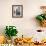 A Delivery Boy for a Tokyo Restaurant Carries a Tray of Soba Bowls-null-Framed Photographic Print displayed on a wall