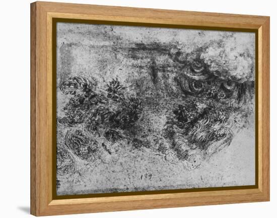 'A Deluge', c1480 (1945)-Leonardo Da Vinci-Framed Premier Image Canvas