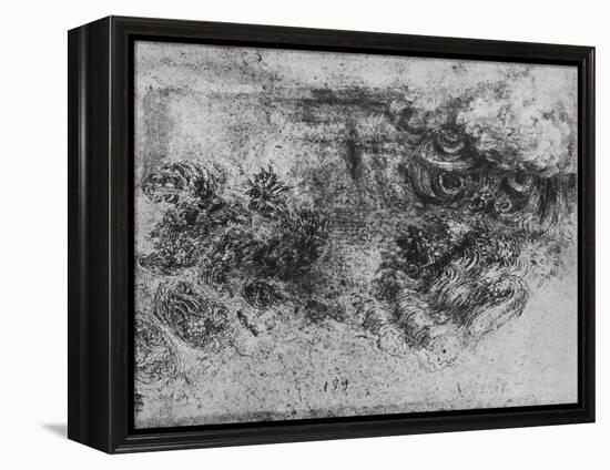 'A Deluge', c1480 (1945)-Leonardo Da Vinci-Framed Premier Image Canvas