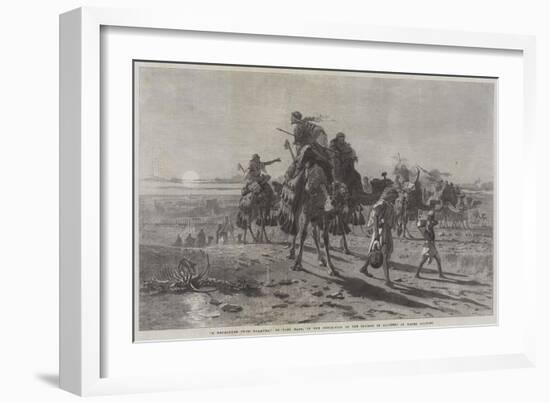 A Departure from Palmyra-Carl Haag-Framed Giclee Print