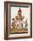 A Depiction of King Ravana with a Rakshasa or Demon to His Left and Sita to His Right, from…-null-Framed Giclee Print