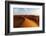 A desert landscape of wind sculpted and rippled sand dunes. Wahiba Sands, Oman.-Sergio Pitamitz-Framed Photographic Print